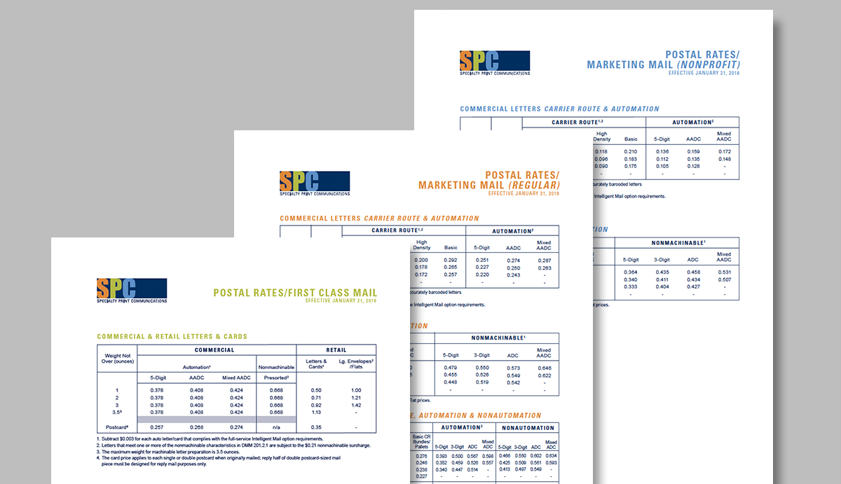 DOWNLOAD: 2018 Postal Rates